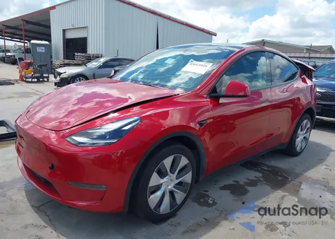 2023 Tesla Model Y Awd/Long Range Dual Motor All-Wheel Drive from USA, damaged, VIN 7SAYGDEE5PA177066